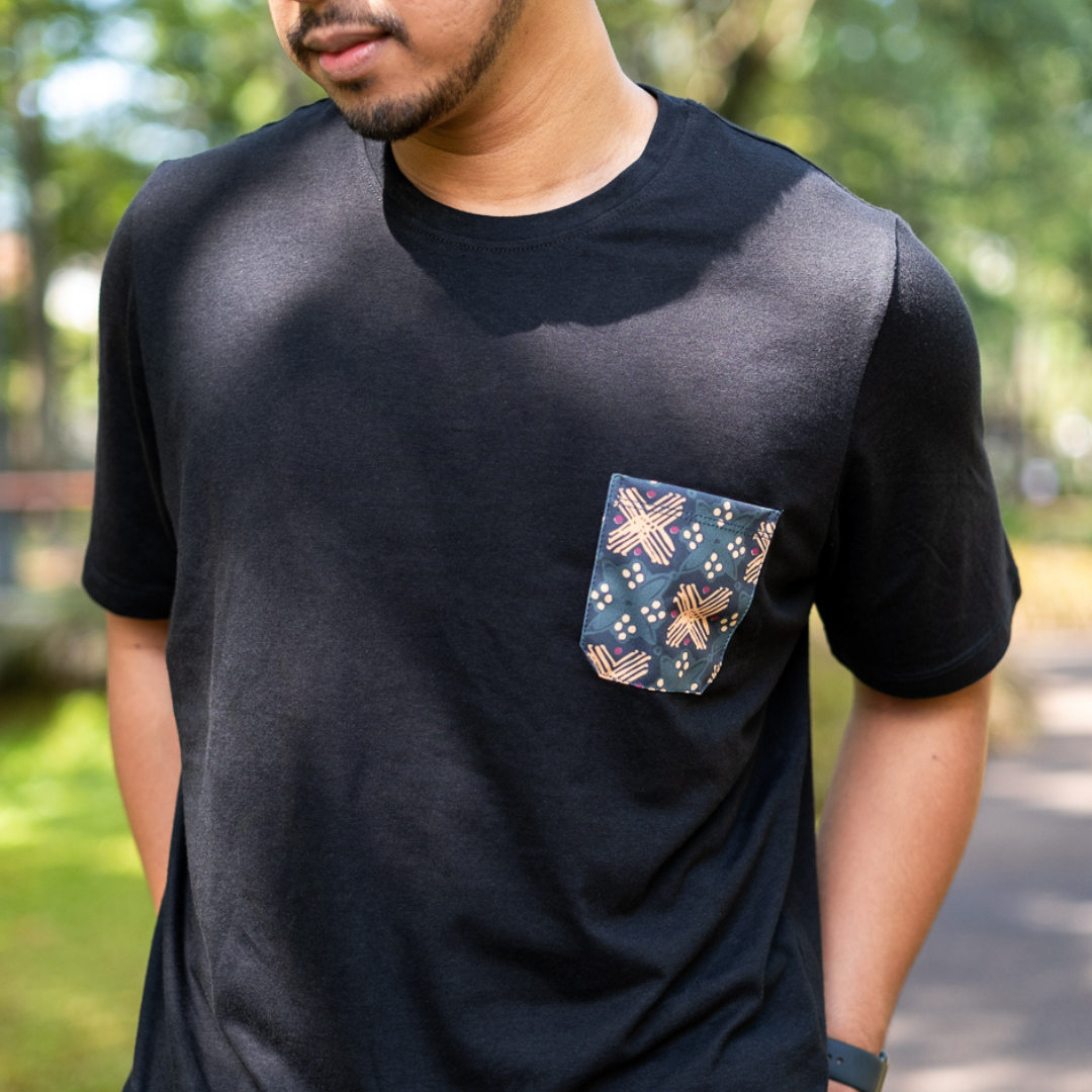 Bamboo T-Shirt - Emerald Tesselation