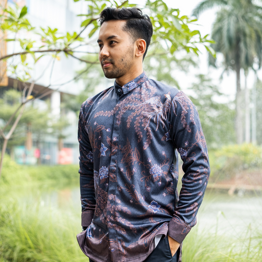 Long Sleeves - Twin Peacock