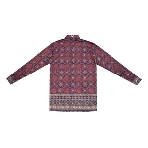 Long Sleeves - Ruby Songket