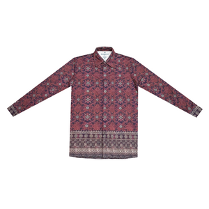 Long Sleeves - Ruby Songket