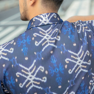 Indigo Ikat