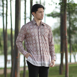 Long Sleeves - Amethyst Songket